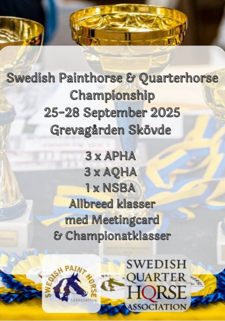 Swedish Paint & Quarter Championship